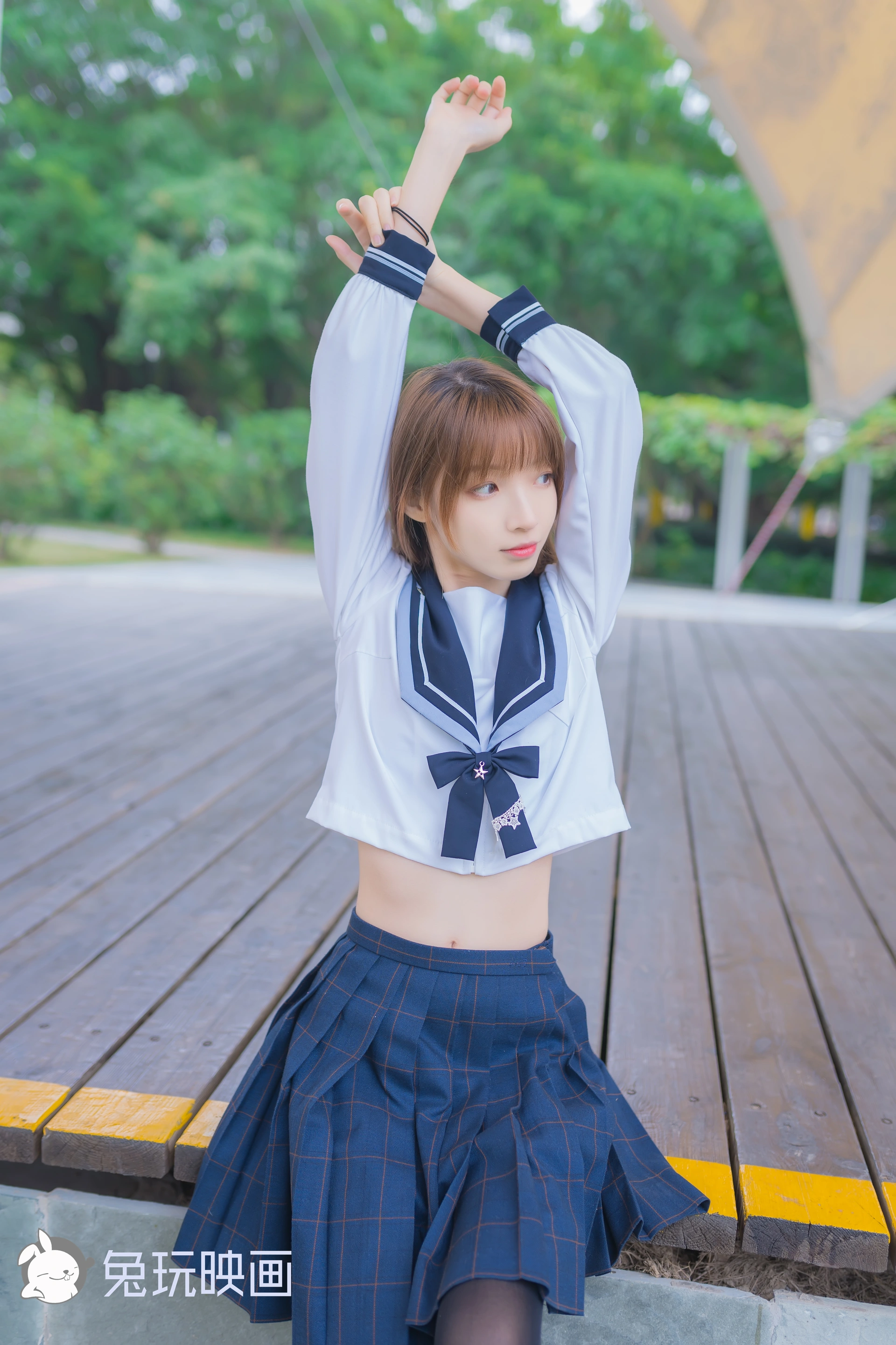 祖木子 NO.003 兔玩 小清新JK少女 2